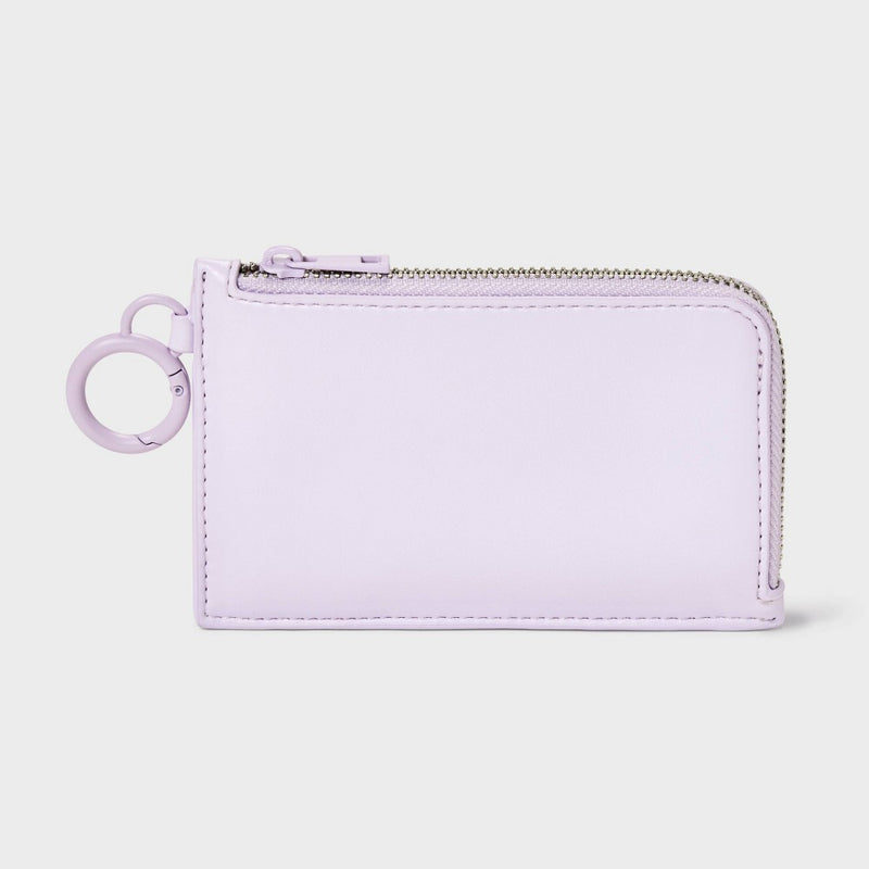 L-Zip Card Case - A New Day Purple