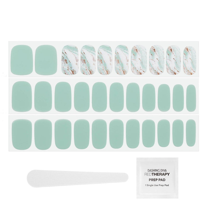 Dashing Diva Gloss Ultra Shine Gel Nail Art Palette - Tea Leaves - 32ct