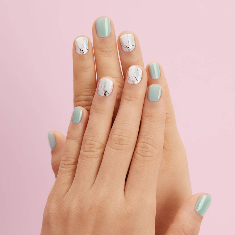 Dashing Diva Gloss Ultra Shine Gel Nail Art Palette - Tea Leaves - 32ct