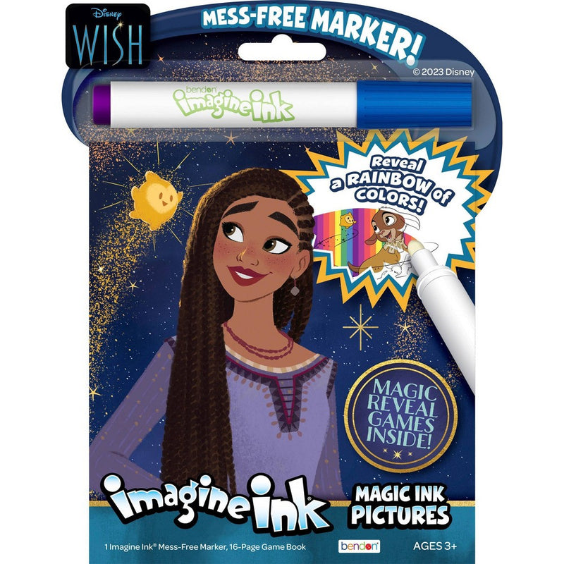 Disney Wish Imagine Ink Book
