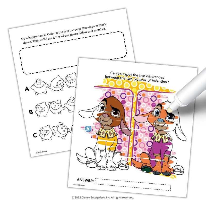 Disney Wish Imagine Ink Book