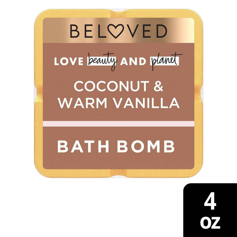 Beloved Coconut & Warm Vanilla Bath Bomb - 1ct/4oz