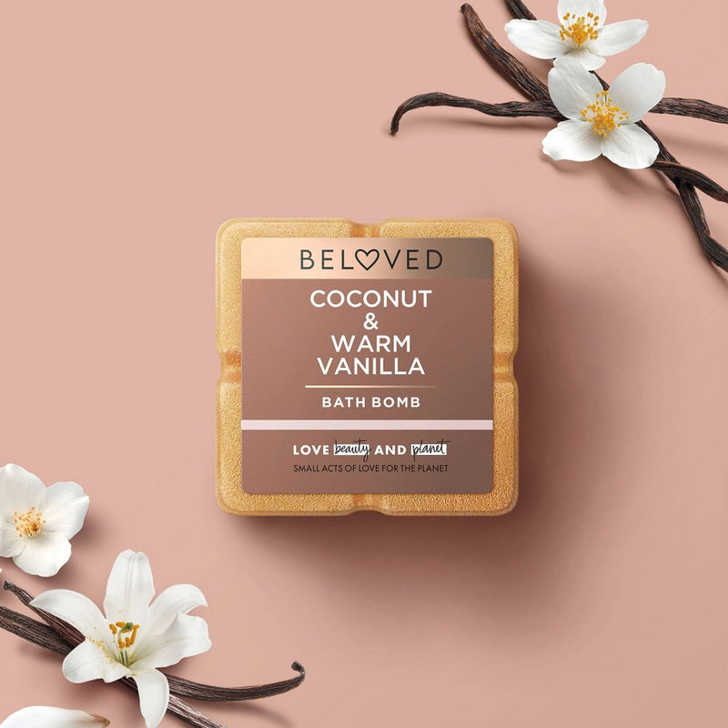 Beloved Coconut & Warm Vanilla Bath Bomb - 1ct/4oz