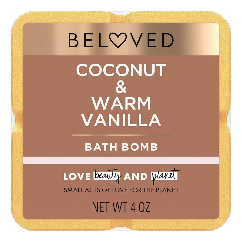 Beloved Coconut & Warm Vanilla Bath Bomb - 1ct/4oz