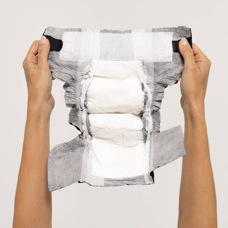 DYPER Charcoal Enhanced Diapers - Size 3 - 52ct