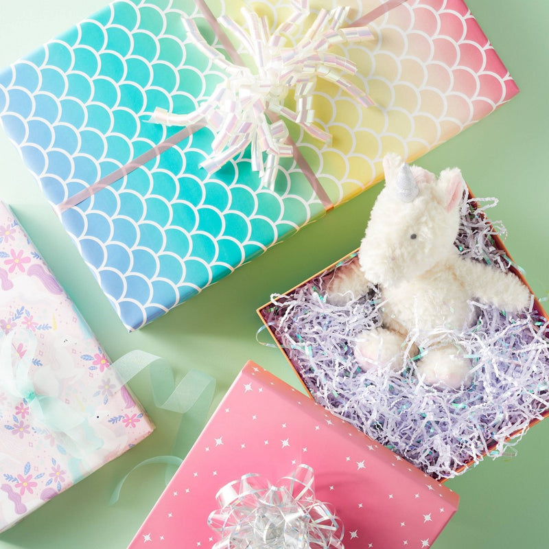 Mermaid Scales Paper Gift Wrapping Paper - Spritz (LOCAL PICKUP ONLY)