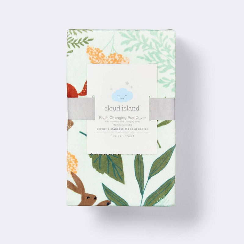 Plush Changing Pad Cover Fauna - Cloud Island