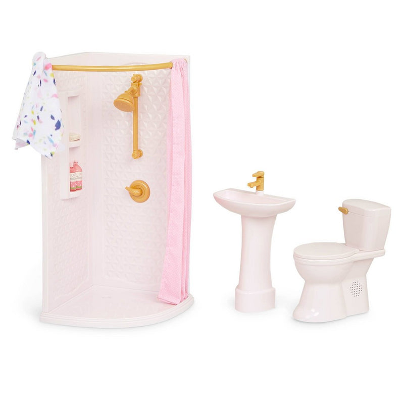 Our Generation Sweet Bathroom Accessory Set for 18" Dolls