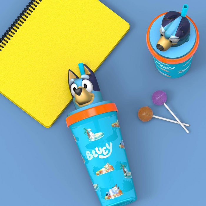 18oz Super Sipper Portable Drinkware 'Bluey' - Zak Designs
