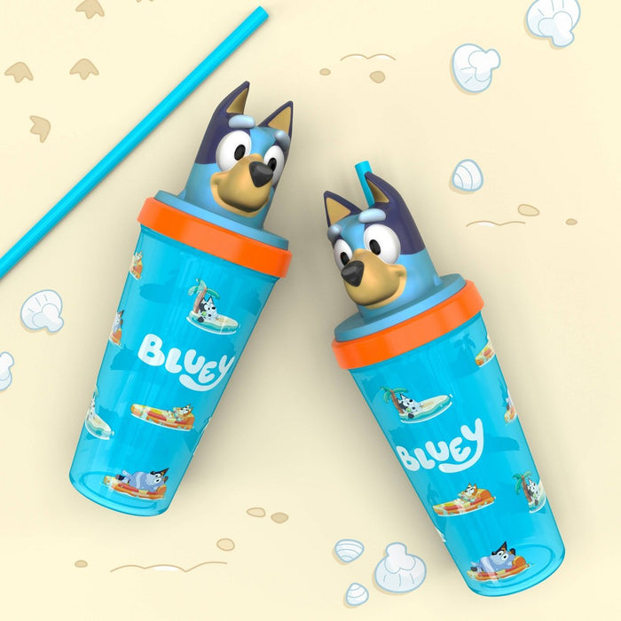 18oz Super Sipper Portable Drinkware 'Bluey' - Zak Designs