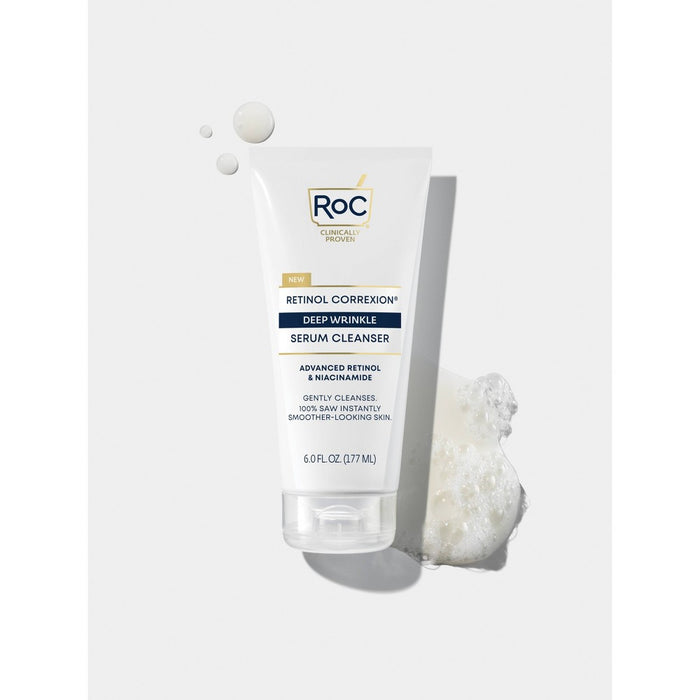 RoC Deep Wrinkle Retinol Serum Cleanser - Unscented - 6 fl oz