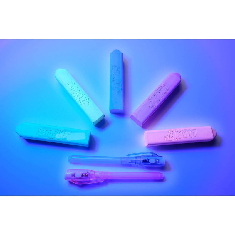 Chuckle & Roar Glow Chawk! Sidewalk Chalk - 5ct