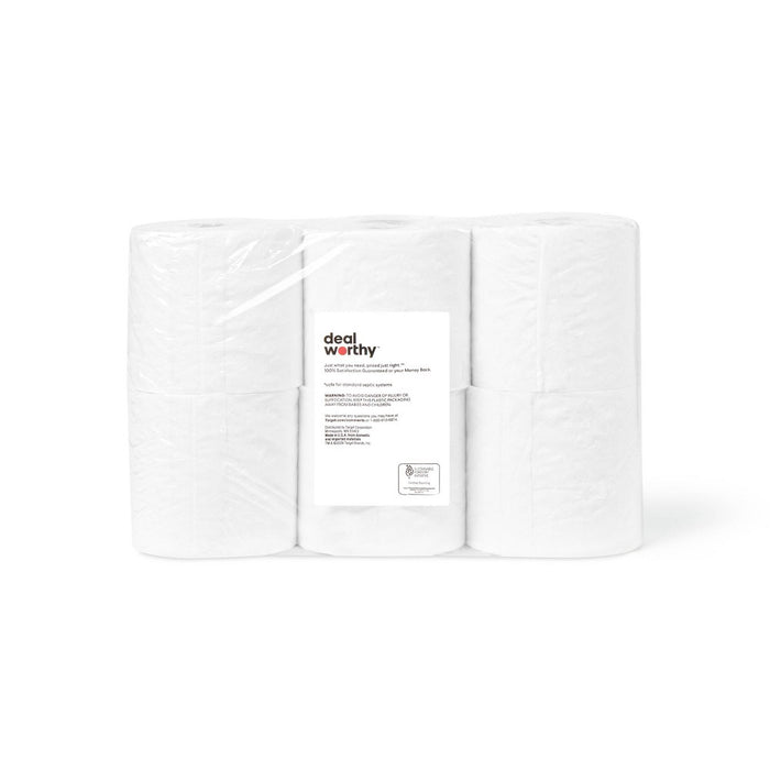 Toilet Paper - 6 Rolls - Dealworthy