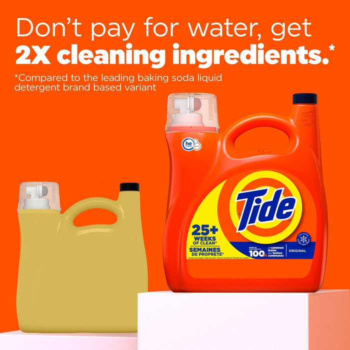 Tide Original HE Compatible Liquid Laundry Detergent Soap - 132 fl oz