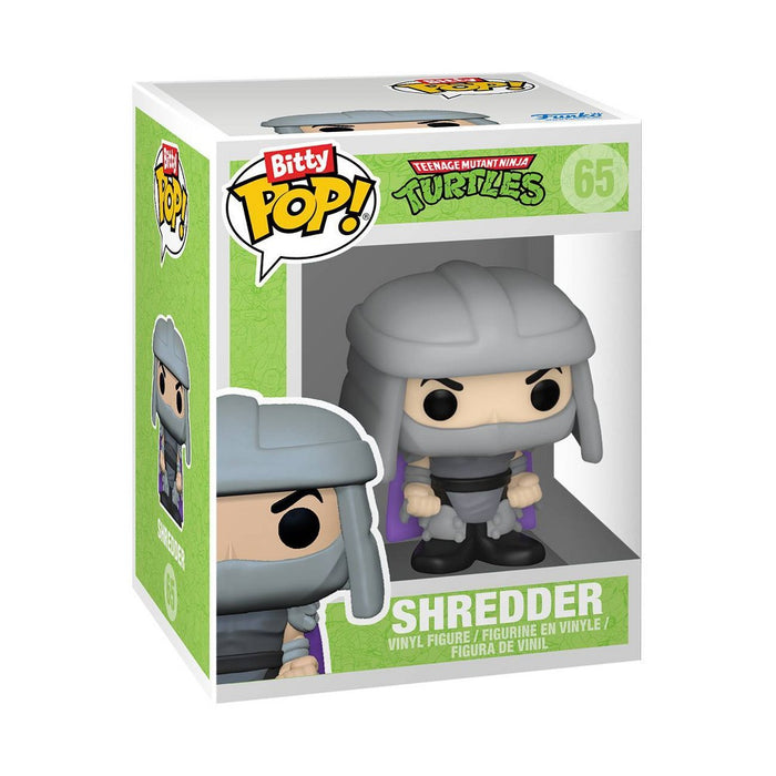 Funko Bitty POP! TNMT Donatello/Shredder /Baxter Stockman/Mystery Figure Set- 4pk