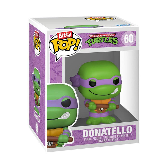 Funko Bitty POP! TNMT Donatello/Shredder /Baxter Stockman/Mystery Figure Set- 4pk