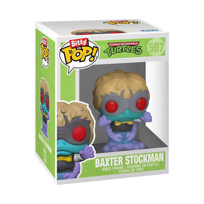 Funko Bitty POP! TNMT Donatello/Shredder /Baxter Stockman/Mystery Figure Set- 4pk