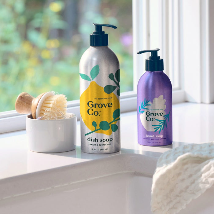 Grove Co. Lemon & Eucalyptus Dish Soap - 16 fl oz