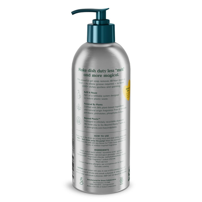 Grove Co. Lemon & Eucalyptus Dish Soap - 16 fl oz