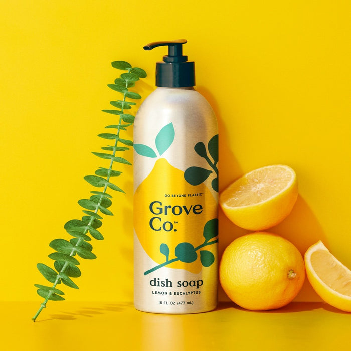 Grove Co. Lemon & Eucalyptus Dish Soap - 16 fl oz