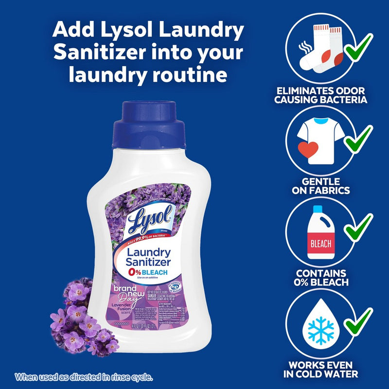 Lysol Laundry Sanitizer - Lavender - 41 fl oz