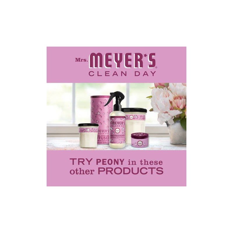 Mrs. Meyer's Clean Day Peony Large Jar Candle - 7.2oz