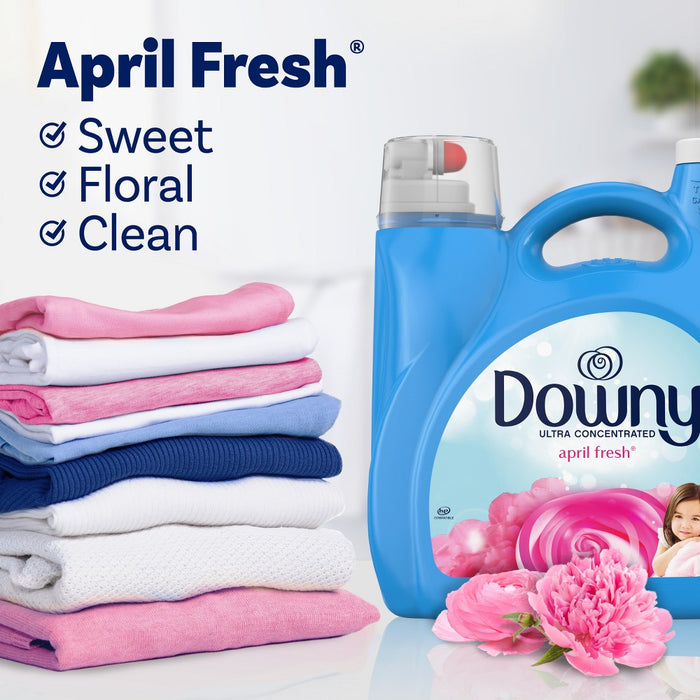 Downy Liquid April Fresh Fabric Softener - 88 fl oz