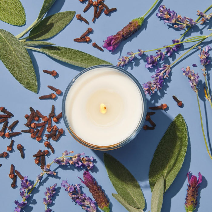Grove Co. Soy Wax Candle - Relaxing Wild Lavender & Blue Sage - 5.5oz