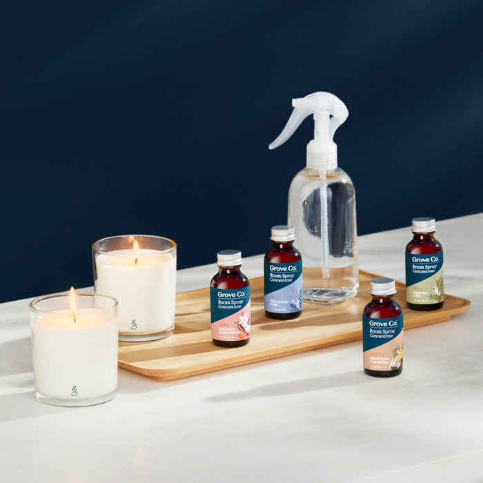 Grove Co. Soy Wax Candle - Relaxing Wild Lavender & Blue Sage - 5.5oz