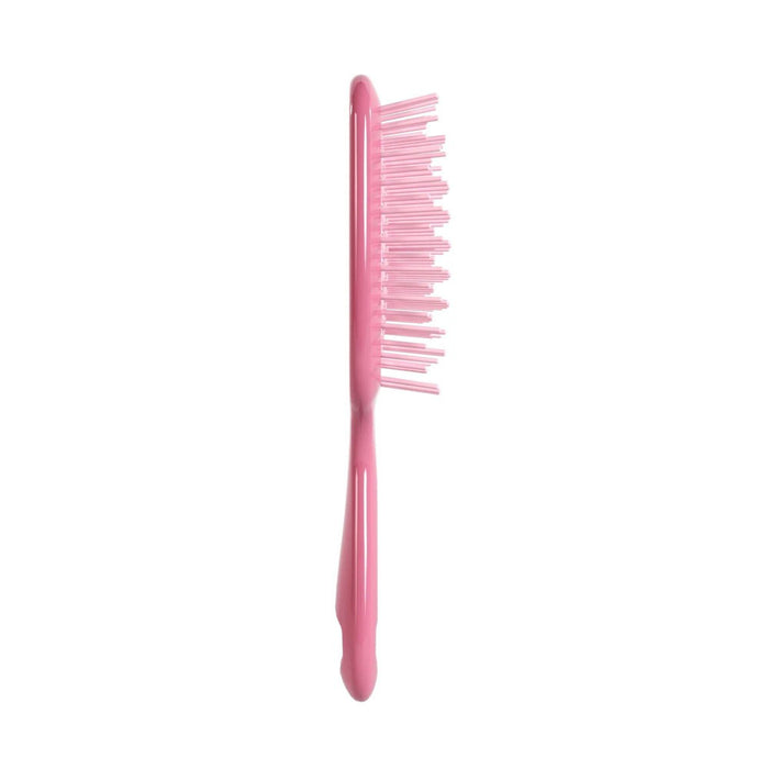 UNbrush Detangler Hair Brush - Pastel Rose Dark Pink