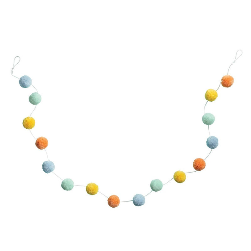 Rainbow Pompom Garland - Spritz