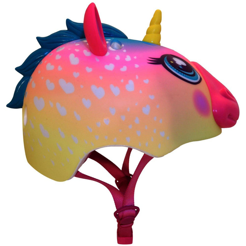 Raskullz Super Rainbowcorn Child Bike Helmet Size 50–54 cm/19.7–21.3 in