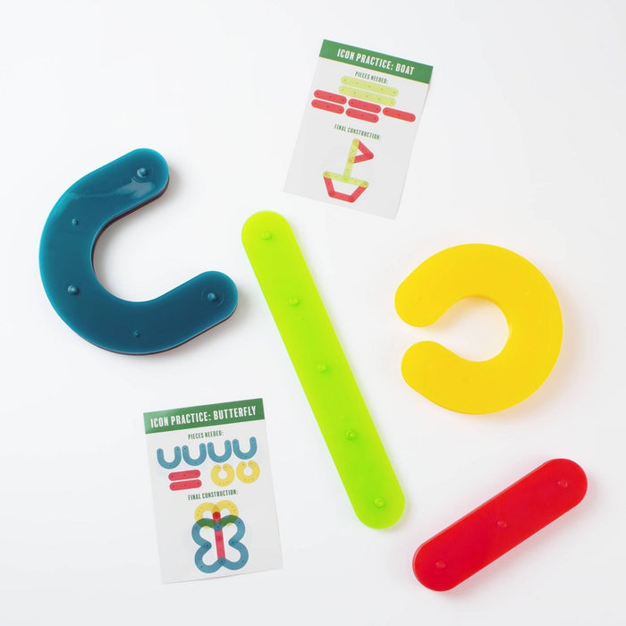 Shapes Letter Connecters Reading & Writing Kit - Bullseye's Playground