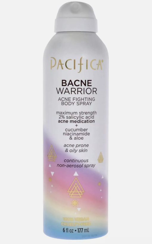 Pacifica Bacne Warrior Spray - 6 fl oz EXP 09/2024