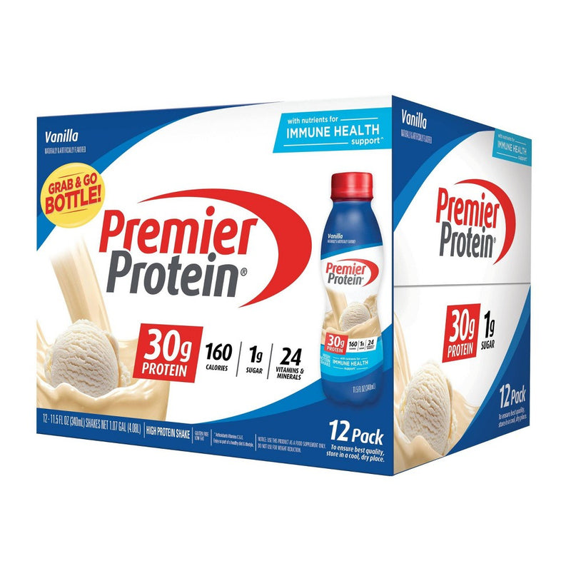 Premier Protein Nutritional Shake - Vanilla - 11.5oz/12ct