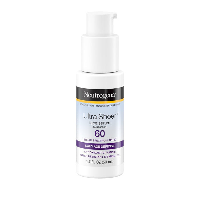 Neutrogena Ultra Sheer Moisturizing Sunscreen Serum - SPF 60 - 1.7 fl oz