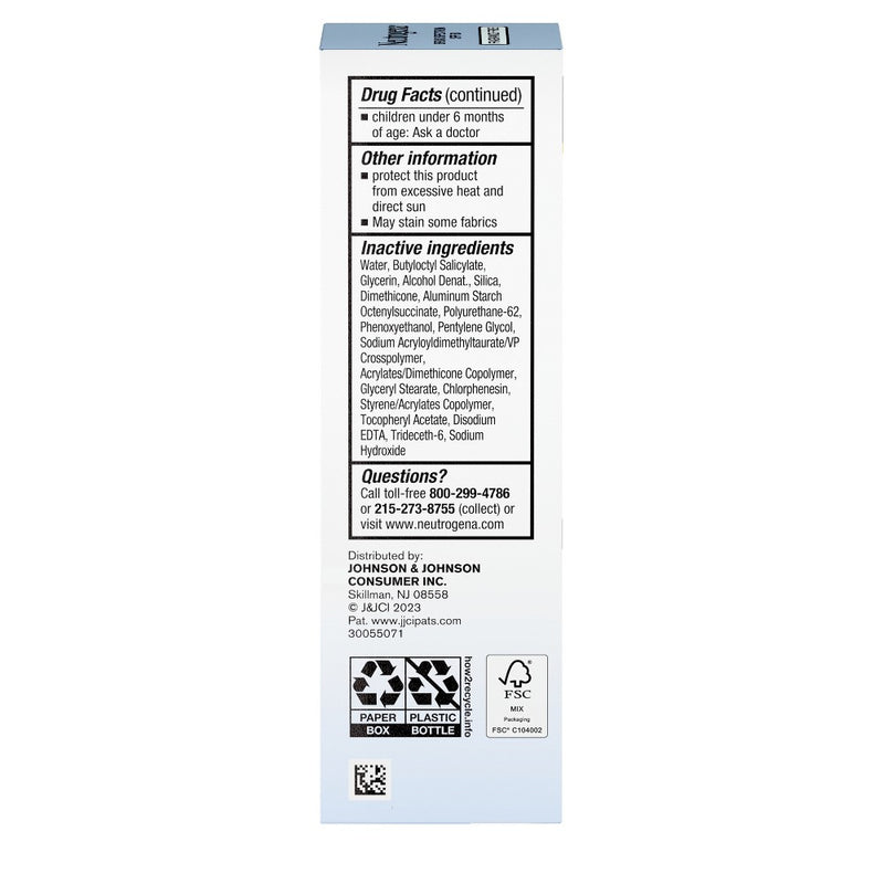 Neutrogena Ultra Sheer Moisturizing Sunscreen Serum - SPF 60 - 1.7 fl oz