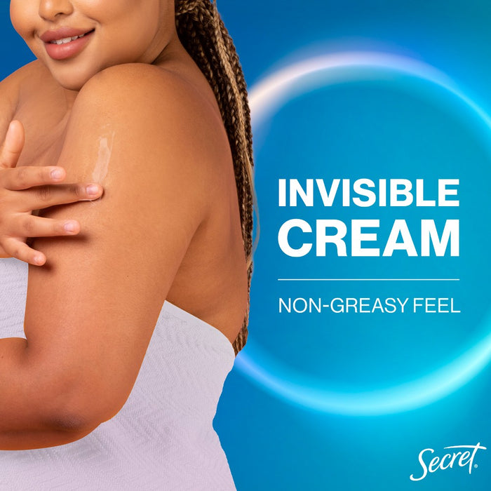 Secret Whole Body Aluminum Free Deodorant Clear Cream - Unscented - 3.0oz