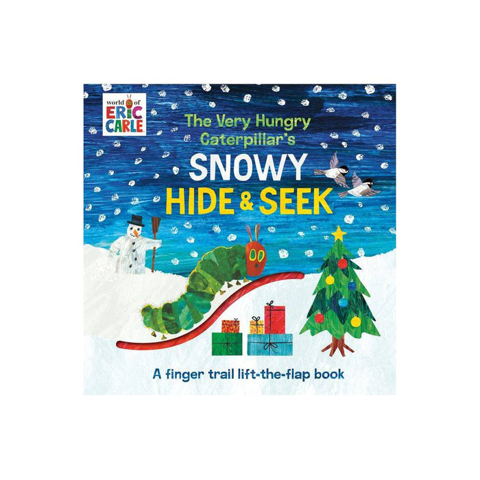 The Very Hungry Caterpillar's Snowy Hide & Seek - (World of Eric Carle) by Eric Carle (Board Book)