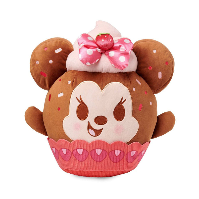 Disney Munchlings Wild Strawberry Cupcake Minnie Mouse Scented Medium Plush