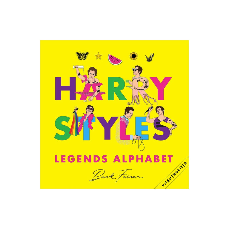 Harry Styles Legends Alphabet - by Beck Feiner (Hardcover) *ADD 3 TO YOUR CART & 1 IS FREE!*