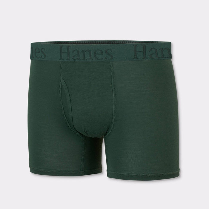 Hanes Originals Boys' 5pk SuperSoft Boxer Briefs S