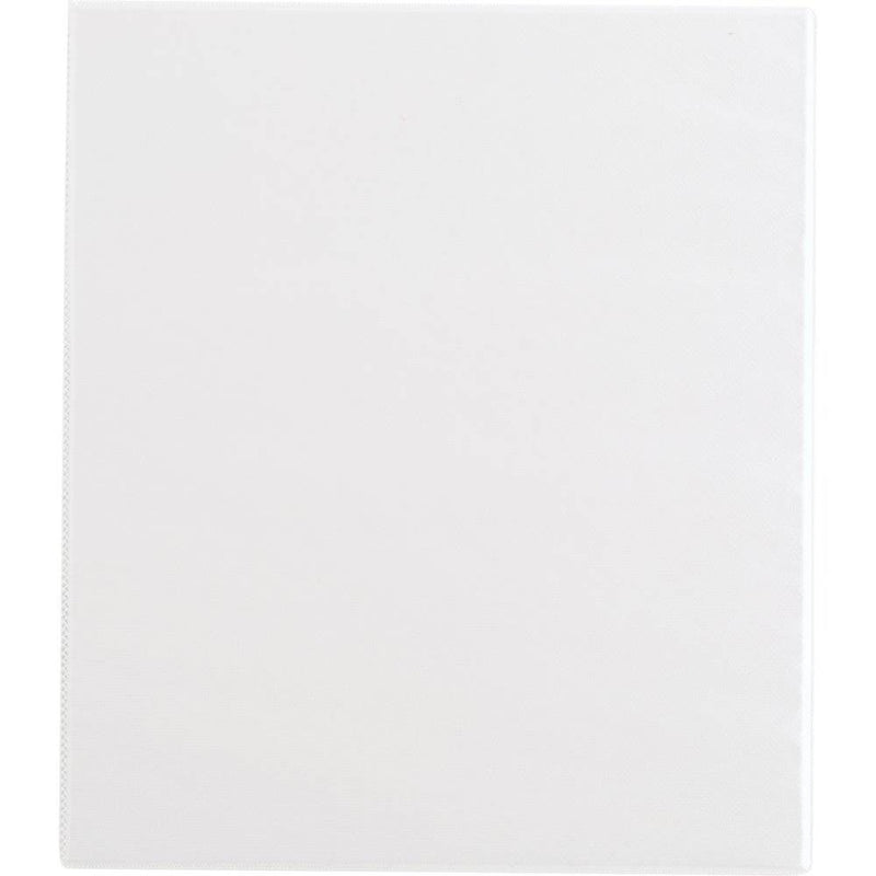 0.5" Ring Binder Clear View White - up & up