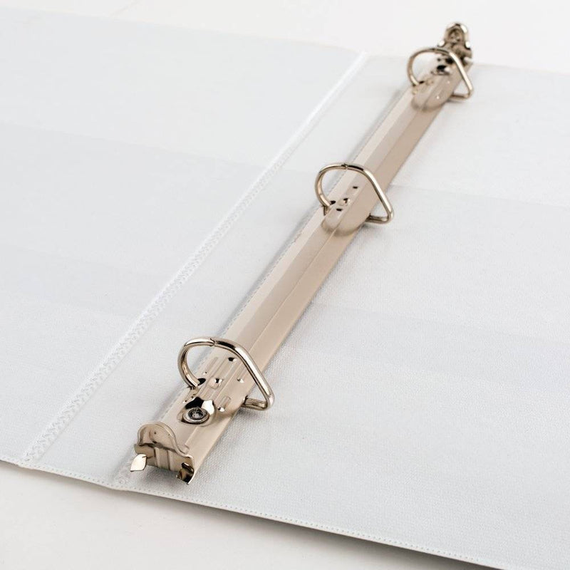 0.5" Ring Binder Clear View White - up & up