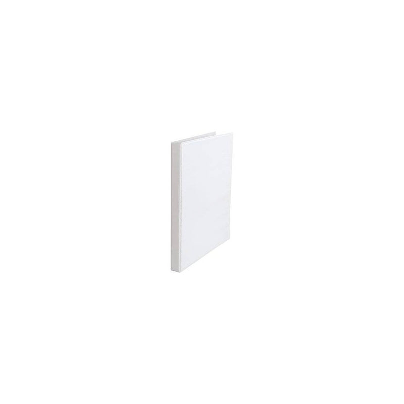 0.5" Ring Binder Clear View White - up & up