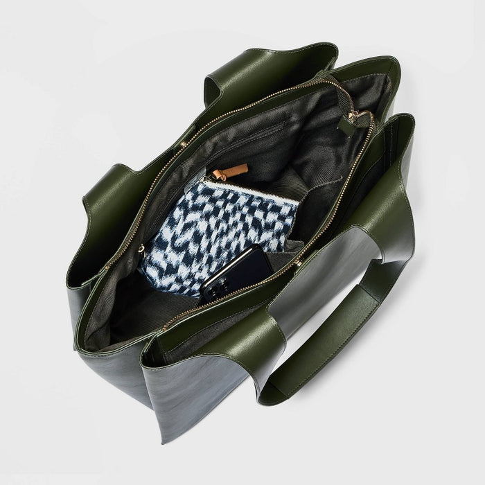 Modern Work Tote Handbag - A New Day Green