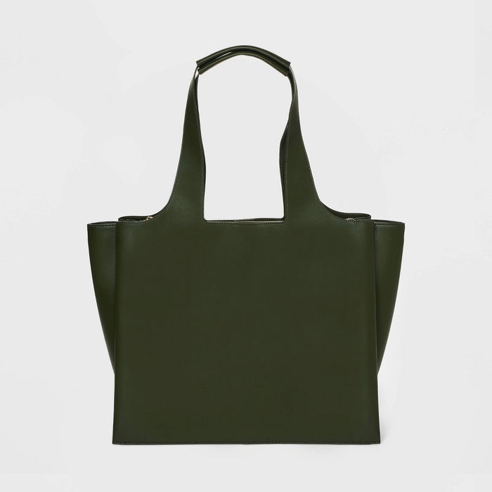 Modern Work Tote Handbag - A New Day Green