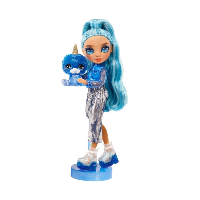 Rainbow High Skyler Blue with Slime Kit & Pet 11'' Shimmer Doll