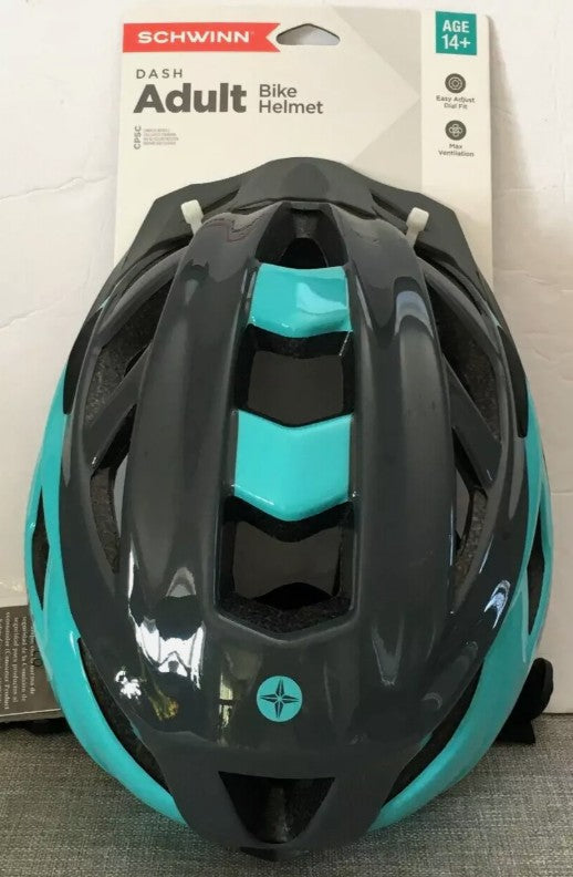 Schwinn Dash Adult Helmet - Gray/Teal