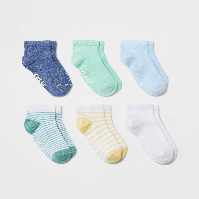 Toddler Low Cut Socks - Cat & Jack 2T-3T